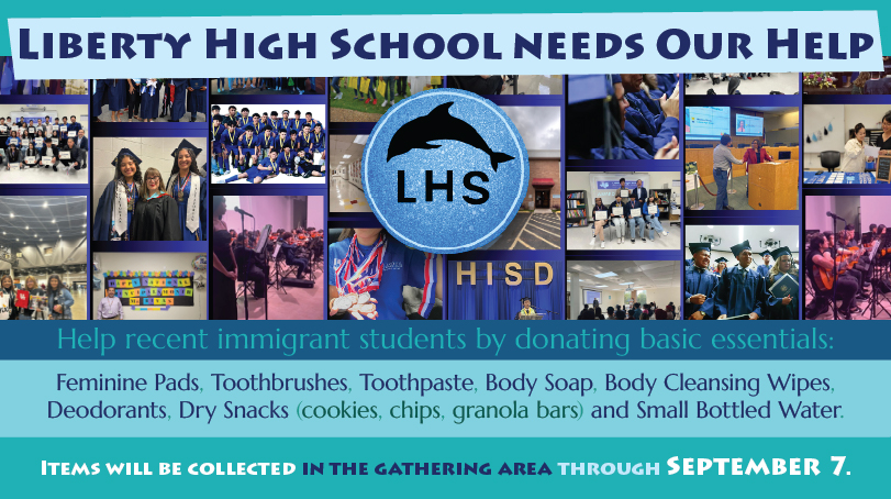 Liberty High School Needs Our Help! Click here to learn more...